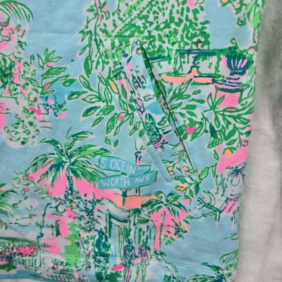 NWT LILLY PULITZER Half-Zip UPF 50+ Skipper Popover Palm Beach Size XXS - Picture 11 of 16